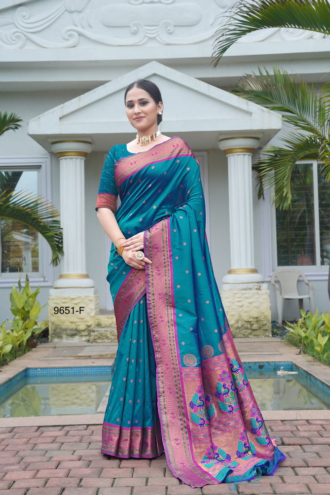 Pethani 9651 By SRC Silk Designer Sarees Wholesale Clothing Suppliers In India